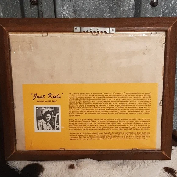 (First Day of School) Printed by Jim Daly - Picture 4 of 6